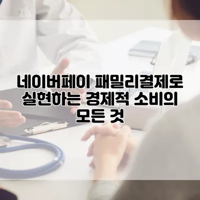 네이버페이 패밀리결제로 실현하는 경제적 소비의 모든 것
